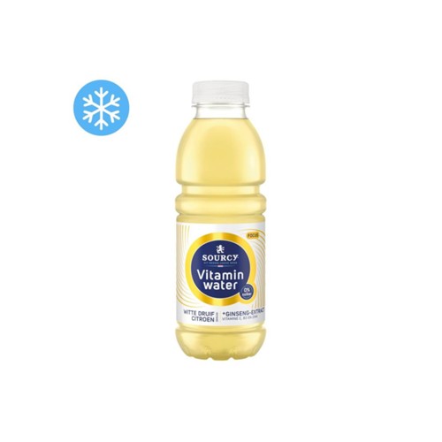 Sourcy vitaminewater druif citroen Fles 500 Milliliter