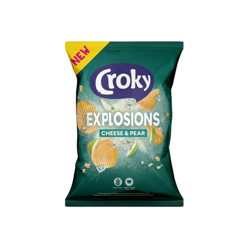 Croky Explosions Cheese & Pear zak 150 gram