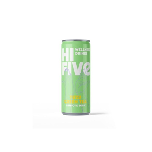 Hi-Five ice tea yuzu green blik 250 ml