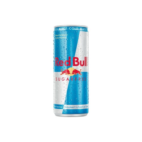 Red Bull energy drink sugar free gekoeld blik 250 ml