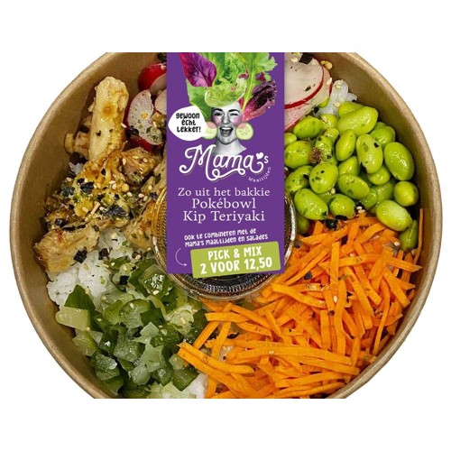 Mama's pokébowl  kip Doos 400 Gram