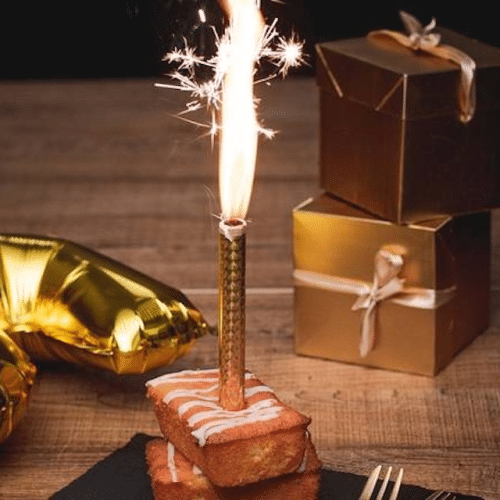 1 stuk cake topper fountain