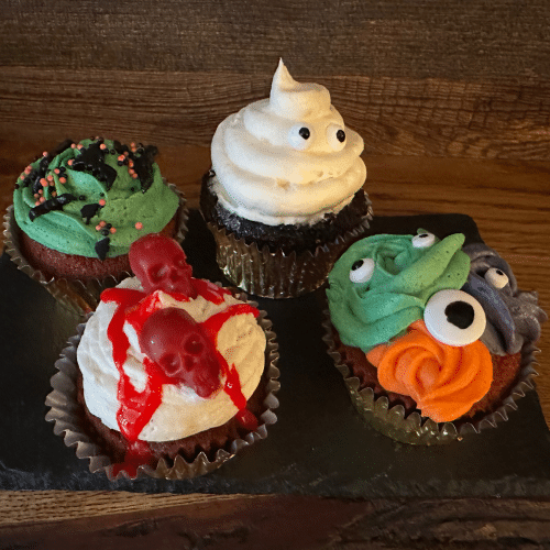 Halloween special: mixed cupcakes