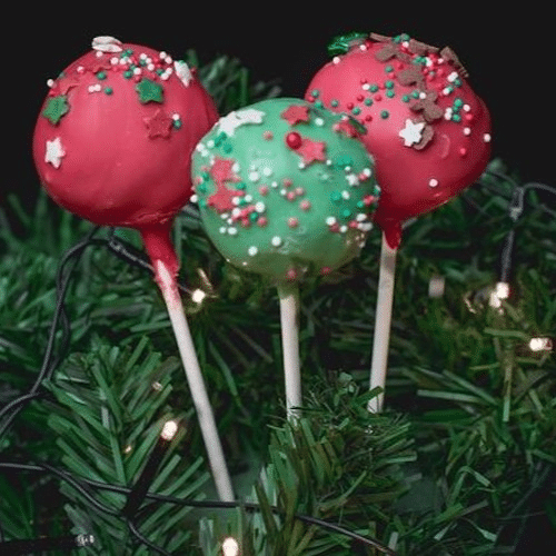 Kerst Cake Pops: Red Velvet (2)