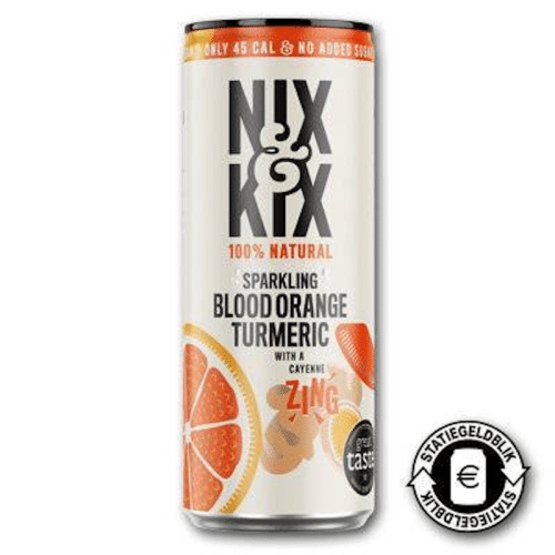Nix & Kix blood orange tumeric 250ml