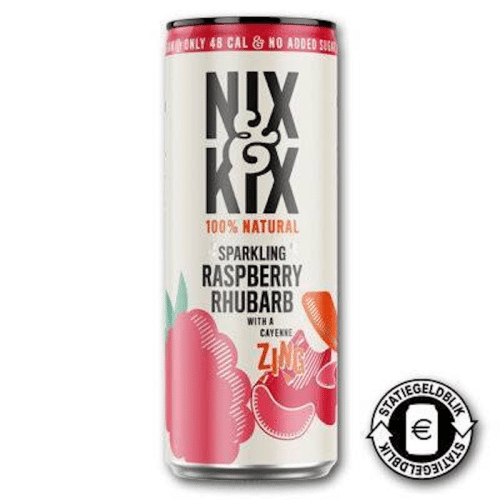 Nix & Kix raspberry rhubarb 250ml