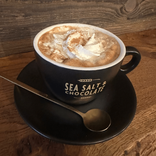 Pumpkin spice latte hot