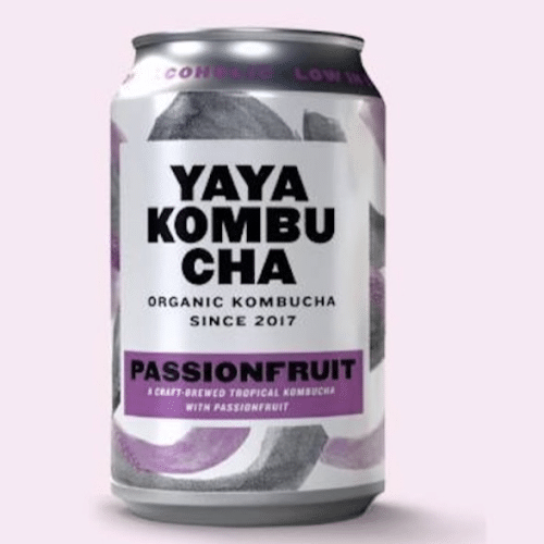 Yaya kombucha passion fruit