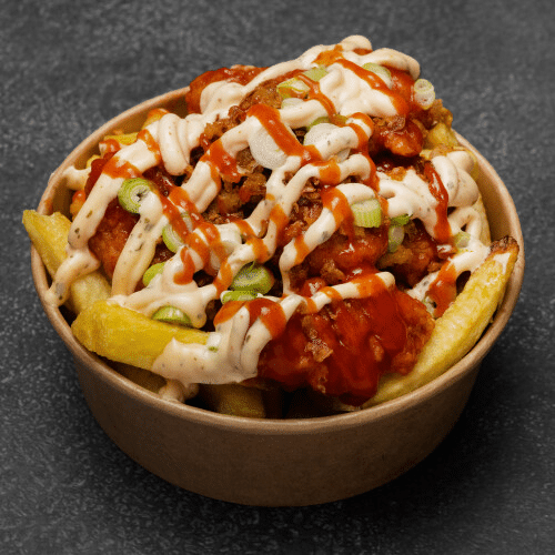 Loaded fries Korea