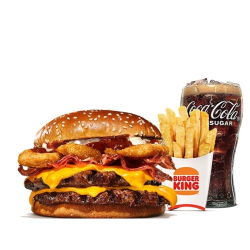 Texas Bacon Lover Double Menu