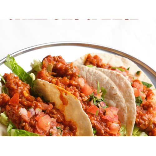 Chili Sin Carne Tacos