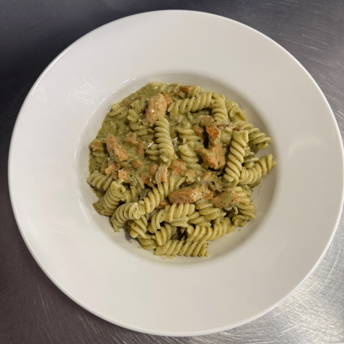 Pasta zalm