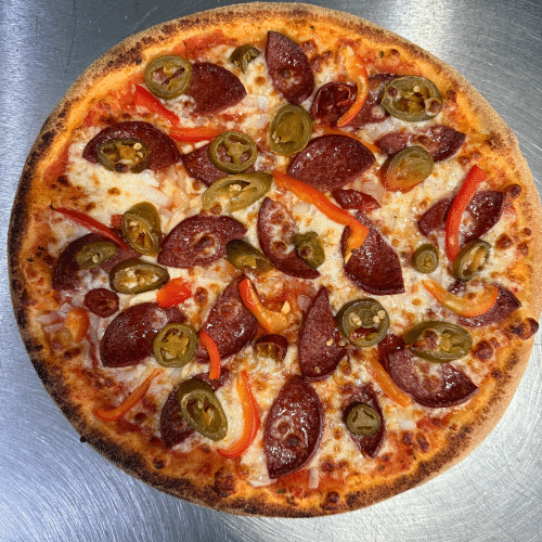 Pizza hot and spicy