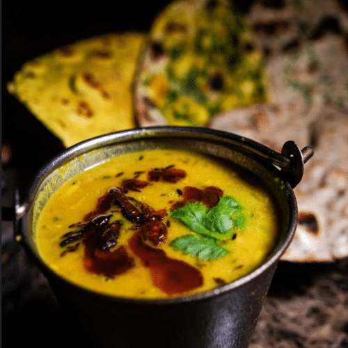 Yellow dal butter fry