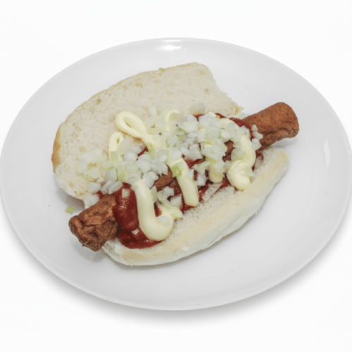 Broodje kipfrikandel