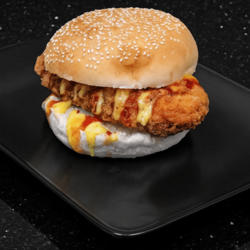 Alabama chicken burger