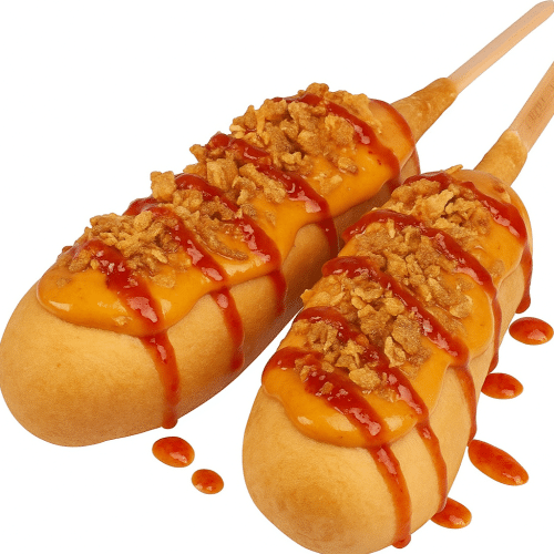 Chili cheese corndog 2 stuks