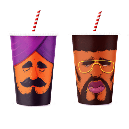 Milkshake aardbei