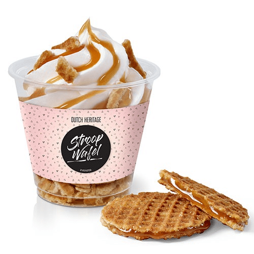 Sundae stroopwafel