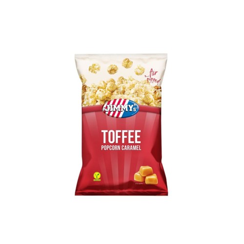 Jimmy toffe popcorn caramel 170 gram