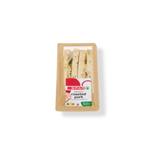SPAR sandwich roasted pork 1 stuk