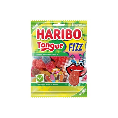 Haribo Tongue F!zz zak 185 gram