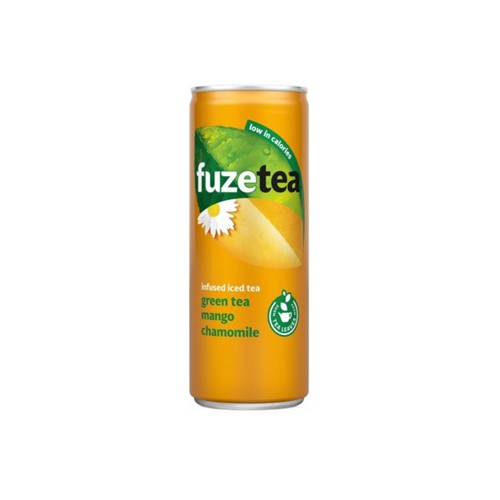 Fuze Tea mango chamomile blik 250 ml