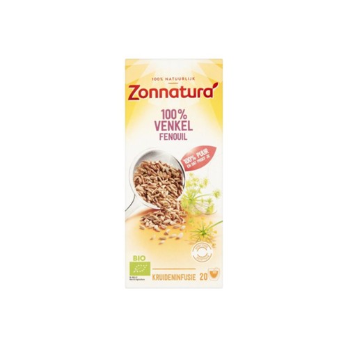 Zonnatura venkelthee bio doos 20 stuks