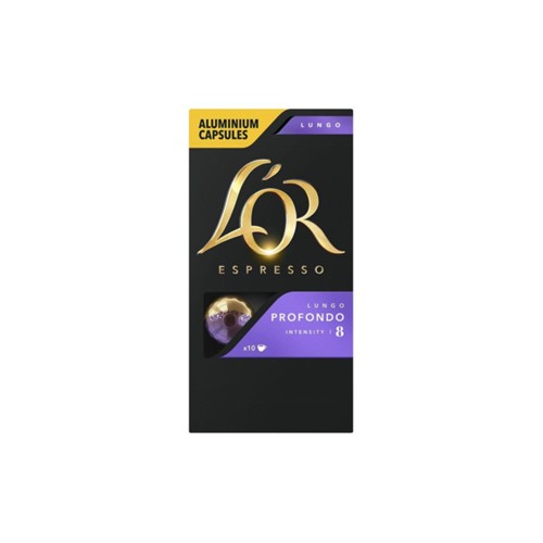L'or koffiecapsules lungo profondo doos 52 gram
