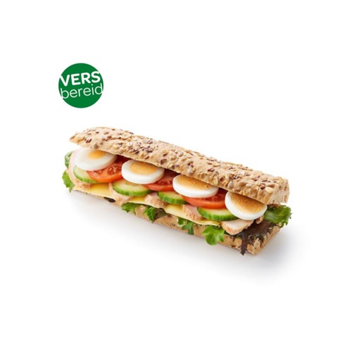 Broodje gezond kip meergranen