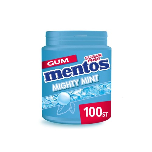Mentos kauwgom Gum Mighty Mint - 100 Gums