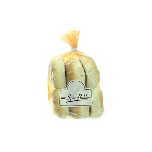 Ambachtelijke Bakker zachte witte vloerkadetten 6 stuks