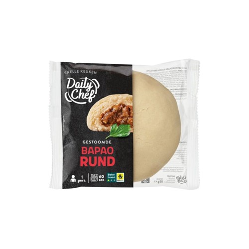 Daily Chef bapao rund Zak 115 Gram