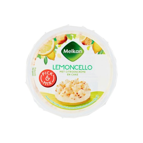 Melkan dessert lemoncello bakje 75 gram