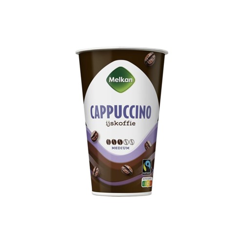 Melkan ijskoffie cappucino 250 Milliliter
