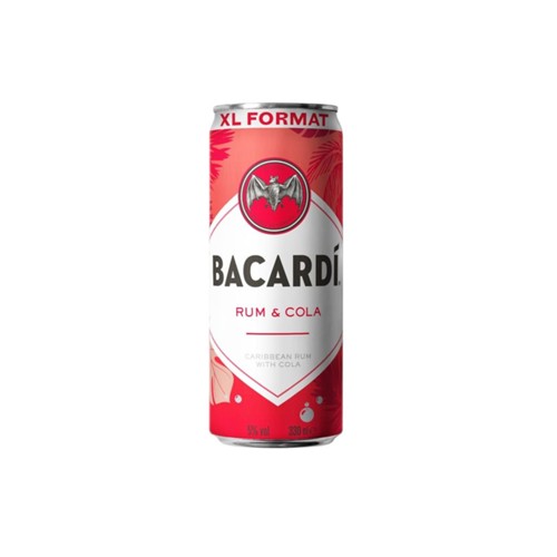 Bacardi Carta blanca cola 330 ml