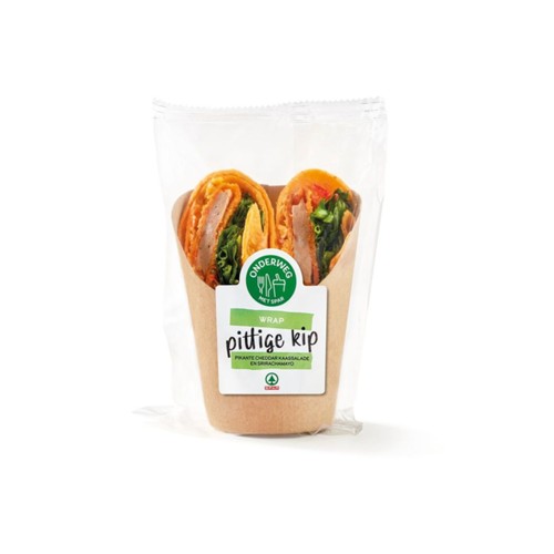 SPAR wrap pittige kip Wikkel 145 gram