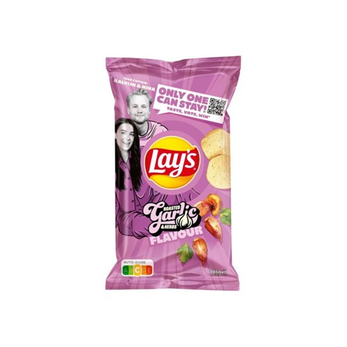 Lay's roasted garlic & herbs