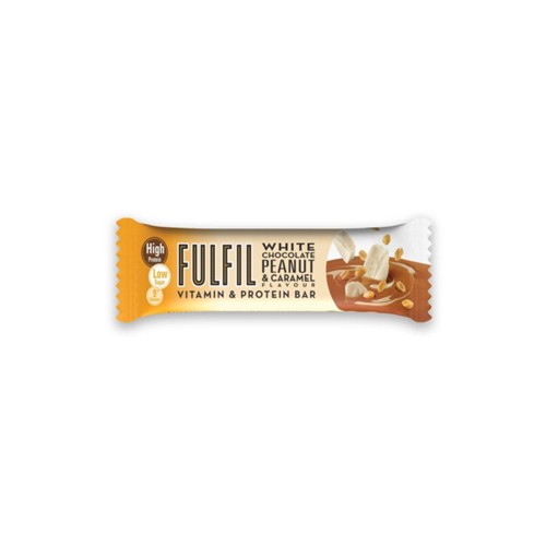 Fulfil white chocolate peanut & caramel 55 gram