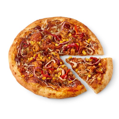 Pizza bbq chicken