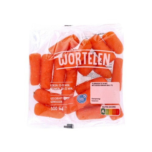 worteltjes Zak 300 Gram