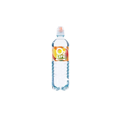 O2 Life sportdrank Mango Fles 750 Milliliter