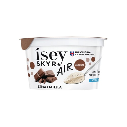 Isey Skyr mousse air stracciatella Kuipje 125 Gram