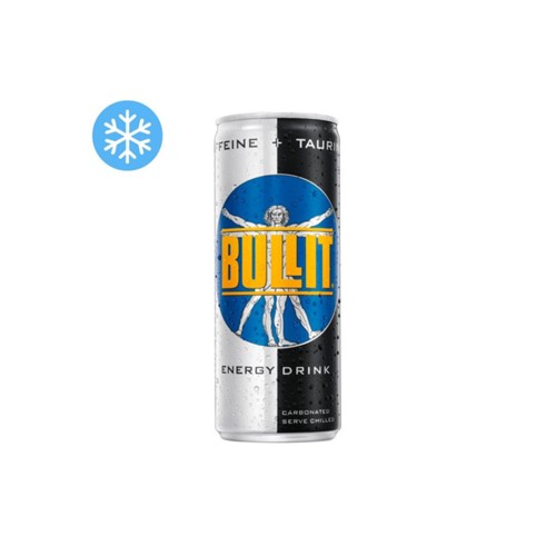 Bullit energy drink regular Blik 250 Milliliter