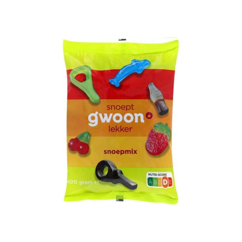 g'woon snoepmix 400 gram