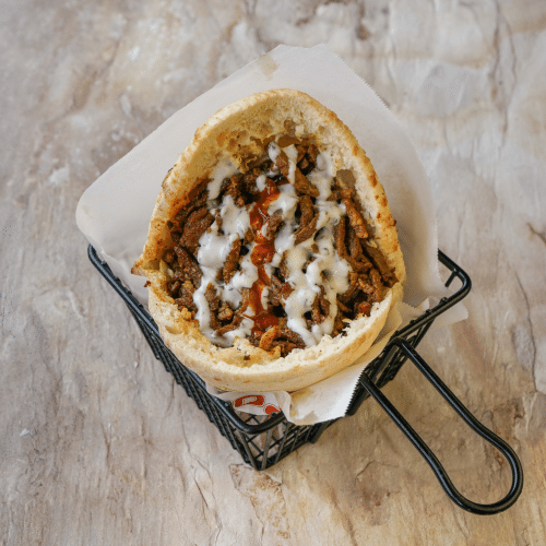 Broodje lamsshoarma