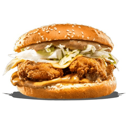 Chicken crunchy burger