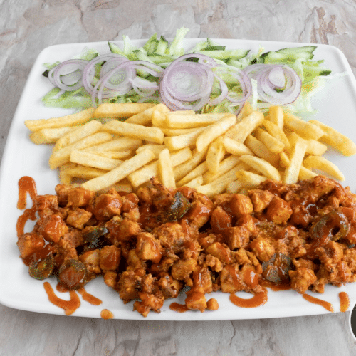 Chicken fajita schotel