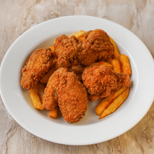 Hot wings 6 stuks