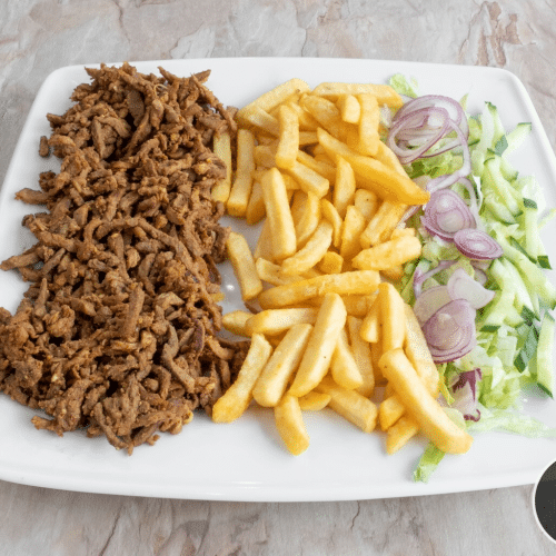 Lamsshoarma schotel